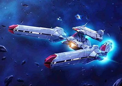 Kidou Senkan Nadesico - Nadesico - 1/1500 (Aquamarine)ㅤ – Aquamarine – ActionFigure Brasil — detalhe do produto