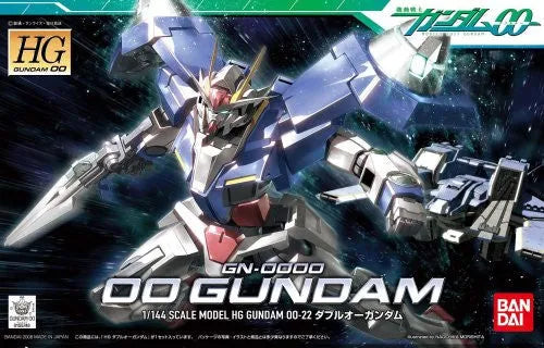 Kidou Senshi Gundam 00 - GN-0000 00 Gundam - HG00 #22 - 1/144 (Bandai)ㅤ – Bandai – ActionFigureBrasil