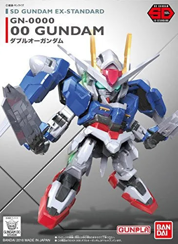 Kidou Senshi Gundam 00 - GN-0000 00 Gundam - SD Gundam EX-Standard 08 (Bandai)ㅤ – Bandai – ActionFigureBrasil