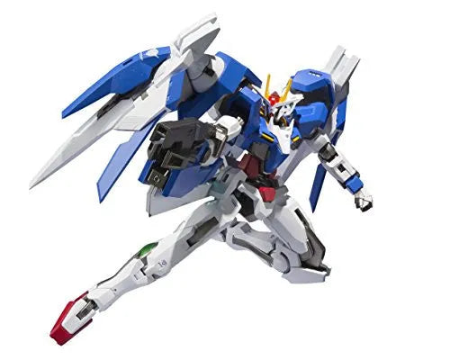 Kidou Senshi Gundam 00 - GN-0000 + GNR-010 00 Raiser - GN-0000 00 Gundam - GNR-010 0 Raiser - Metal Robot Damashii - Robot Damashii - Robot Damashii <Side MS>ㅤ – Bandai – ActionFigureBrasil