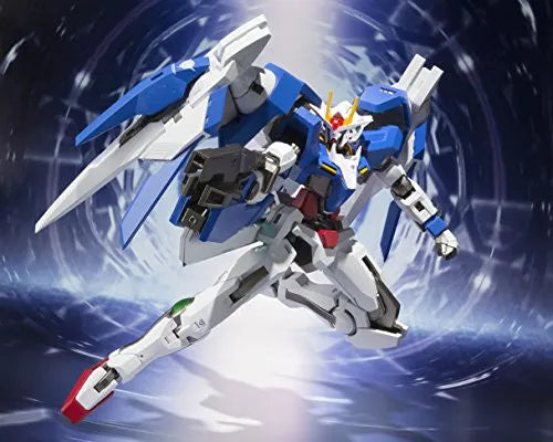Kidou Senshi Gundam 00 - GN-0000 + GNR-010 00 Raiser - GN-0000 00 Gundam - GNR-010 0 Raiser - Metal Robot Damashii - Robot Damashii - Robot Damashii <Side MS>ㅤ – Bandai – ActionFigureBrasil