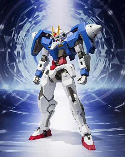 Kidou Senshi Gundam 00 - GN-0000 + GNR-010 00 Raiser - GN-0000 00 Gundam - GNR-010 0 Raiser - Metal Robot Damashii - Robot Damashii - Robot Damashii <Side MS>ㅤ – Bandai – ActionFigureBrasil — detalhe do produto