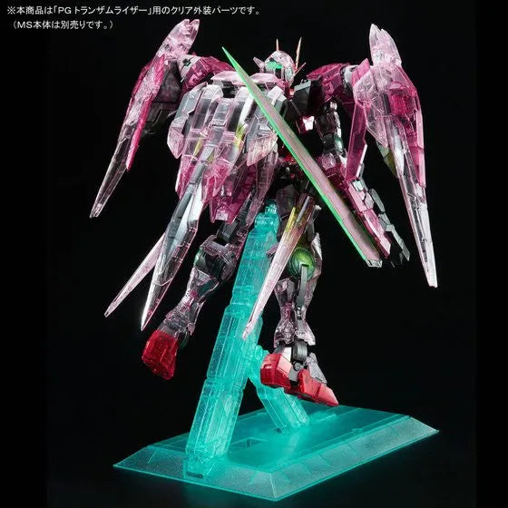 Kidou Senshi Gundam 00 - GN-0000 + GNR-010 00 Raiser - GN-0000 00 Gundam - GNR-010 0 Raiser - Trans-Am Raiser Clear Color Body - 1/60ㅤ – Bandai – ActionFigureBrasil