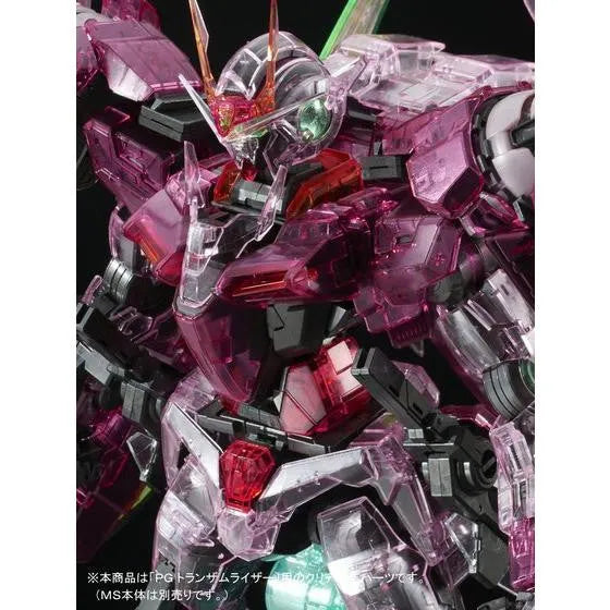 Kidou Senshi Gundam 00 - GN-0000 + GNR-010 00 Raiser - GN-0000 00 Gundam - GNR-010 0 Raiser - Trans-Am Raiser Clear Color Body - 1/60ㅤ – Bandai – ActionFigureBrasil