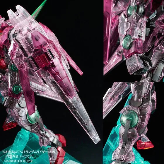 Kidou Senshi Gundam 00 - GN-0000 + GNR-010 00 Raiser - GN-0000 00 Gundam - GNR-010 0 Raiser - Trans-Am Raiser Clear Color Body - 1/60ㅤ – Bandai – ActionFigureBrasil
