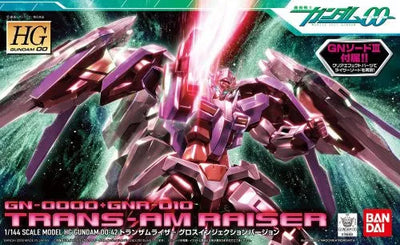 Kidou Senshi Gundam 00 - GN-0000 + GNR-010 00 Raiser - HG00 #42 - 1/144 - Trans-Am Mode, Gloss Injection Ver. (Bandai)ㅤ – Bandai – ActionFigureBrasil