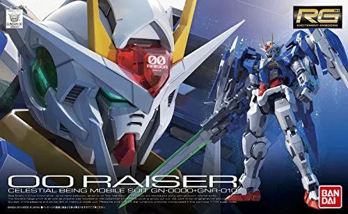 Kidou Senshi Gundam 00 - GN-0000 + GNR-010 00 Raiser - RG #18 - 1/144 (Bandai)ㅤ – Bandai – ActionFigureBrasil