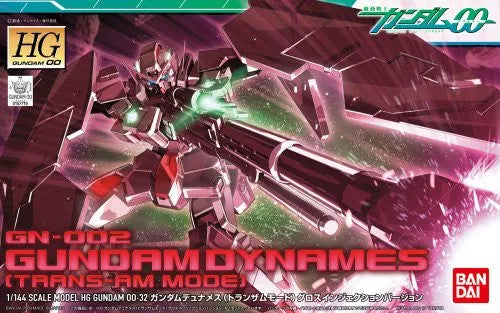 Kidou Senshi Gundam 00 - GN-002 Gundam Dynames - HG00 #32 - 1/144 - Trans-Am Mode, Gloss Injection Ver. (Bandai)ㅤ – Bandai – ActionFigureBrasil