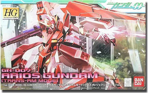 Kidou Senshi Gundam 00 - GN-007 Arios Gundam - HG00 #57 - 1/144 - Trans-Am Mode, Gloss Injection Ver. (Bandai)ㅤ – Bandai – ActionFigureBrasil