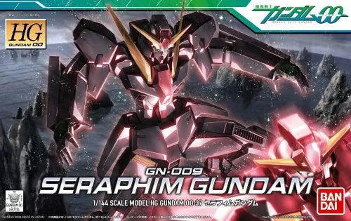 Kidou Senshi Gundam 00 - GN-009 Seraphim Gundam - HG00 #37 - 1/144 (Bandai)ㅤ – Bandai – ActionFigure Brasil