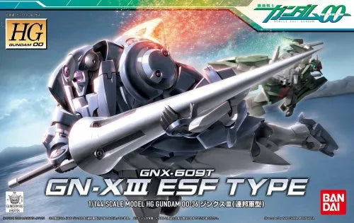 Kidou Senshi Gundam 00 - GNX-609T GN-XIII - HG00 #36 - 1/144 - ESF Type (Bandai)ㅤ – Bandai – ActionFigureBrasil