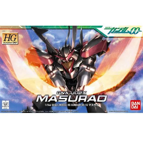 Kidou Senshi Gundam 00 - GNX-U02X Masurao - HG00 #55 - 1/144 (Bandai)ㅤ – Bandai – ActionFigureBrasil