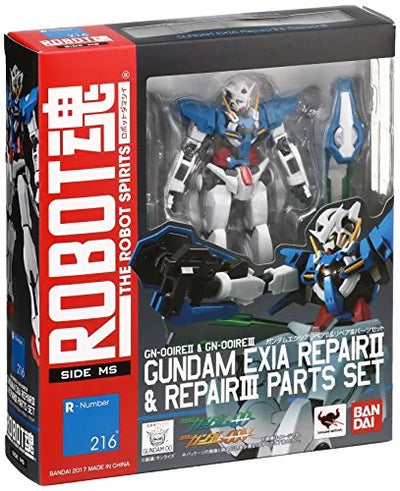 Kidou Senshi Gundam 00 - Kidou Senshi Gundam 00V - GN-001REII Gundam Exia Repair II - GN-001REIII Gundam Exia Repair III - Robot Damashii - Robot Damashii <Side MS> (Bandai)ㅤ – Bandai – ActionFigureBrasil — ambientada