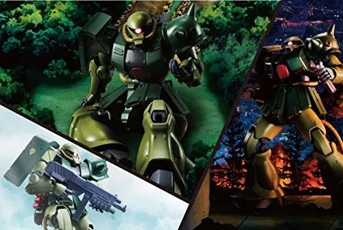 Kidou Senshi Gundam 0080 Pocket no Naka no Sensou - MS-06FZ Zaku II Kai - Robot Damashii - Robot Damashii <Side MS> - ver. A.N.I.M.E. (Bandai)ㅤ – Bandai – ActionFigureBrasil