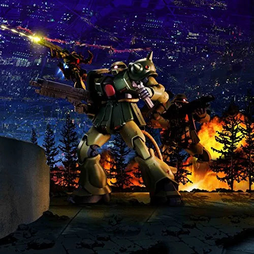Kidou Senshi Gundam 0080 Pocket no Naka no Sensou - MS-06FZ Zaku II Kai - Robot Damashii - Robot Damashii <Side MS> - ver. A.N.I.M.E. (Bandai)ㅤ – Bandai – ActionFigureBrasil