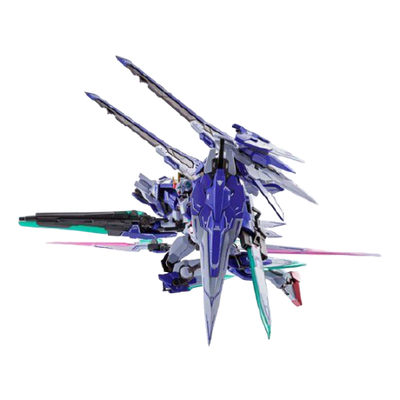 Kidou Senshi Gundam 00V - GN-0000+GNR-010/XN 00 XN Raiser - Metal Robot Damashii- 00 XNRaiser + Seven Sword + GN Sword II Blaster Set (Bandai Spirits) [Shop Exclusive]ㅤ – Bandai Spirits – ActionFigureBrasil