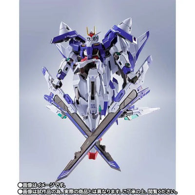 Kidou Senshi Gundam 00V - GN-0000+GNR-010/XN 00 XN Raiser - Metal Robot Damashii- 00 XNRaiser + Seven Sword + GN Sword II Blaster Set (Bandai Spirits) [Shop Exclusive]ㅤ – Bandai Spirits – ActionFigureBrasil — iluminação de estúdio