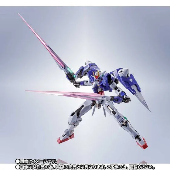 Kidou Senshi Gundam 00V - GN-0000+GNR-010/XN 00 XN Raiser - Metal Robot Damashii <Side MS> - 00 XNRaiser + Seven Sword + GN Sword II Blaster Set (Bandai Spirits) [Shop Exclusive]ㅤ – Bandai Spirits – ActionFigureBrasil