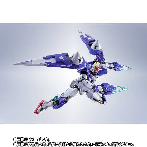 Kidou Senshi Gundam 00V - GN-0000+GNR-010/XN 00 XN Raiser - Metal Robot Damashii <Side MS> - 00 XNRaiser + Seven Sword + GN Sword II Blaster Set (Bandai Spirits) [Shop Exclusive]ㅤ – Bandai Spirits – ActionFigureBrasil
