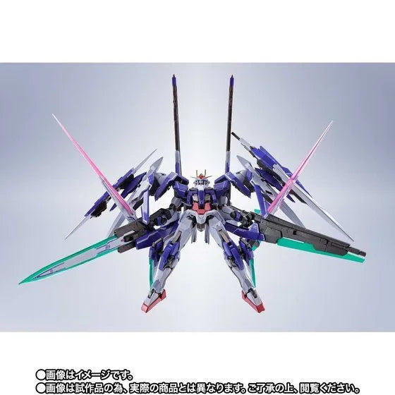 Kidou Senshi Gundam 00V - GN-0000+GNR-010/XN 00 XN Raiser - Metal Robot Damashii <Side MS> - 00 XNRaiser + Seven Sword + GN Sword II Blaster Set (Bandai Spirits) [Shop Exclusive]ㅤ – Bandai Spirits – ActionFigureBrasil