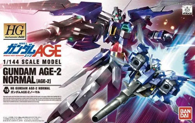 Kidou Senshi Gundam AGE - Gundam AGE-2 Normal - HGAGE #10 - 1/144 (Bandai)ㅤ – Bandai – ActionFigureBrasil