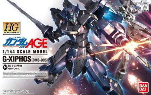 Kidou Senshi Gundam AGE - Kidou Senshi Gundam AGE -UNKNOWN SOLDIERS- - BMS-005 G-Xiphos - HGAGE #34 - 1/144 (Bandai)ㅤ – Bandai – ActionFigure Brasil