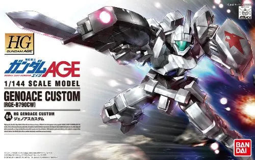 Kidou Senshi Gundam AGE - RGE-B790CW Genoace Custom - HGAGE #04 - 1/144 (Bandai)ㅤ – Bandai – ActionFigureBrasil