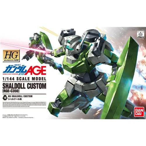 Kidou Senshi Gundam AGE - RGE-C350 Shaldoll Custom - HGAGE #18 - 1/144 (Bandai)ㅤ – Bandai – ActionFigureBrasil