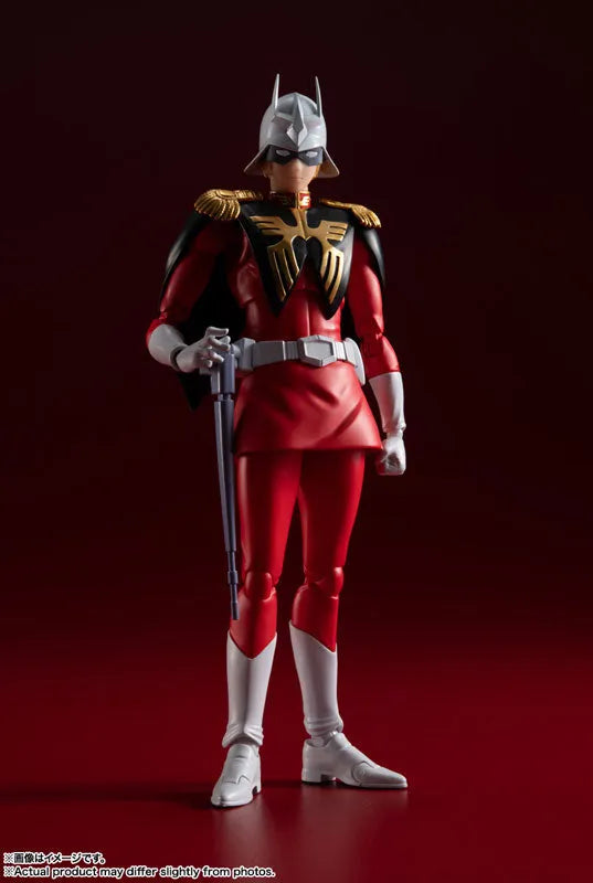 Kidou Senshi Gundam - Char Aznable - S.H.Figuarts (Bandai Spirits)ㅤ – Bandai Spirits – ActionFigureBrasil