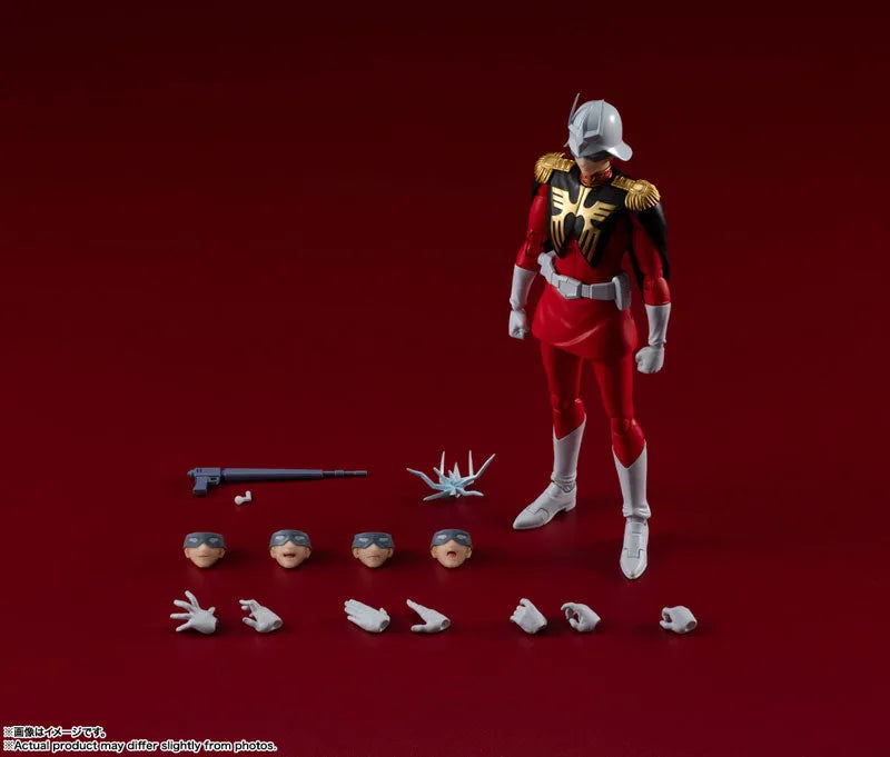 Kidou Senshi Gundam - Char Aznable - S.H.Figuarts (Bandai Spirits)ㅤ – Bandai Spirits – ActionFigureBrasil