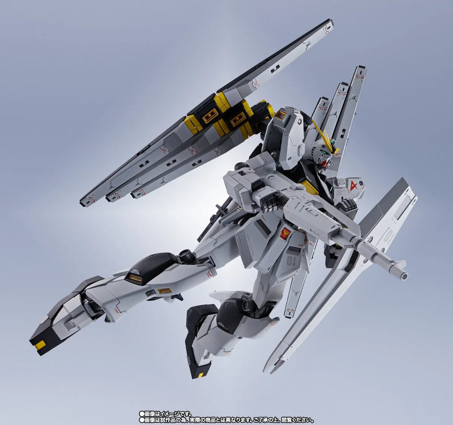 Kidou Senshi Gundam: Char's Counterattack Mobile Suit Variations - RX-93 ν Gundam Double Fin Funnel Type - Metal Robot Spirits - Robot Spirits - Robot Spirits <Side MS> (Bandai Spirits) [Shop Exclusive]ㅤ – Bandai Spirits – ActionFigureBrasil