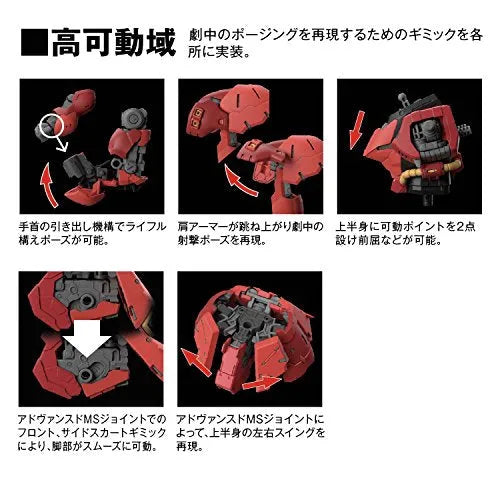 Kidou Senshi Gundam: Char's Counterattack - MSN-04 Sazabi - RG - 1/144ㅤ – Bandai – ActionFigure Brasil