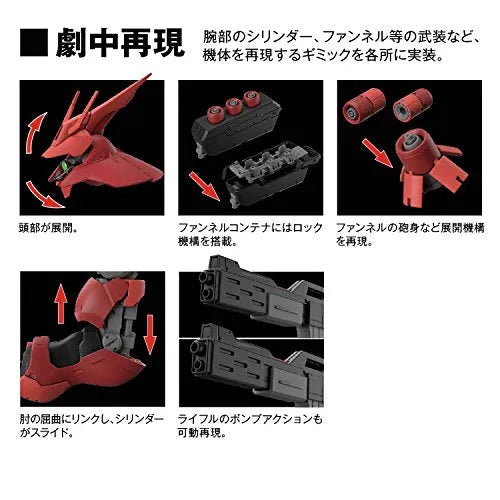 Kidou Senshi Gundam: Char's Counterattack - MSN-04 Sazabi - RG - 1/144ㅤ – Bandai – ActionFigure Brasil