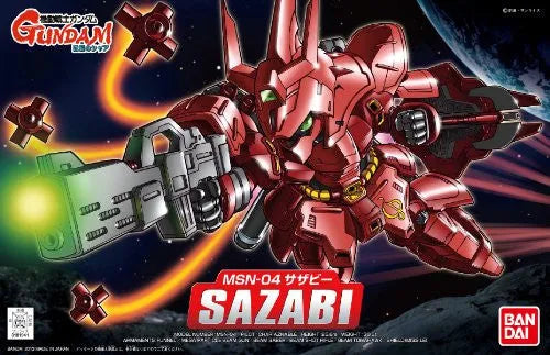 Kidou Senshi Gundam: Char's Counterattack - MSN-04 Sazabi - SD Gundam BB Senshi 382 (Bandai)ㅤ – Bandai – ActionFigureBrasil