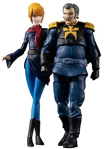 Kidou Senshi Gundam - Crowley Hamon - Ramba Ral - G.M.G. - Zeon 07 - 1/18 (MegaHouse)ㅤ – MegaHouse – ActionFigureBrasil