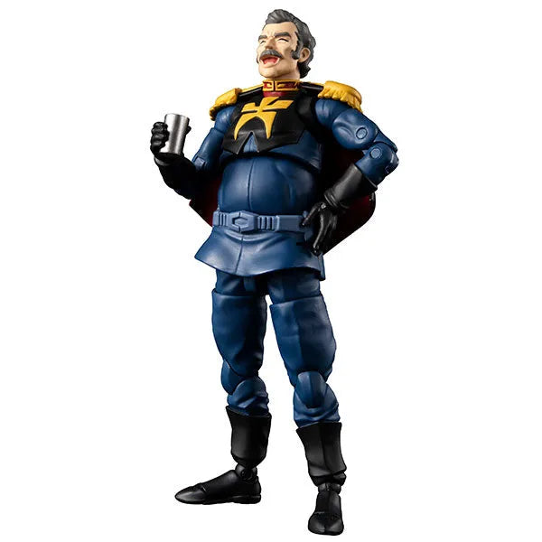 Kidou Senshi Gundam - Crowley Hamon - Ramba Ral - G.M.G. - Zeon 07 - 1/18 (MegaHouse)ㅤ – MegaHouse – ActionFigure Brasil