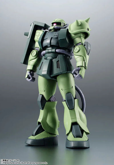 Kidou Senshi Gundam: Dai 08 MS Shotai - MS-06JC Zaku II - Robot Damashii - Robot Damashii <Side MS> - ver. A.N.I.M.E. (Bandai Spirits)ㅤ – Bandai Spirits – ActionFigureBrasil