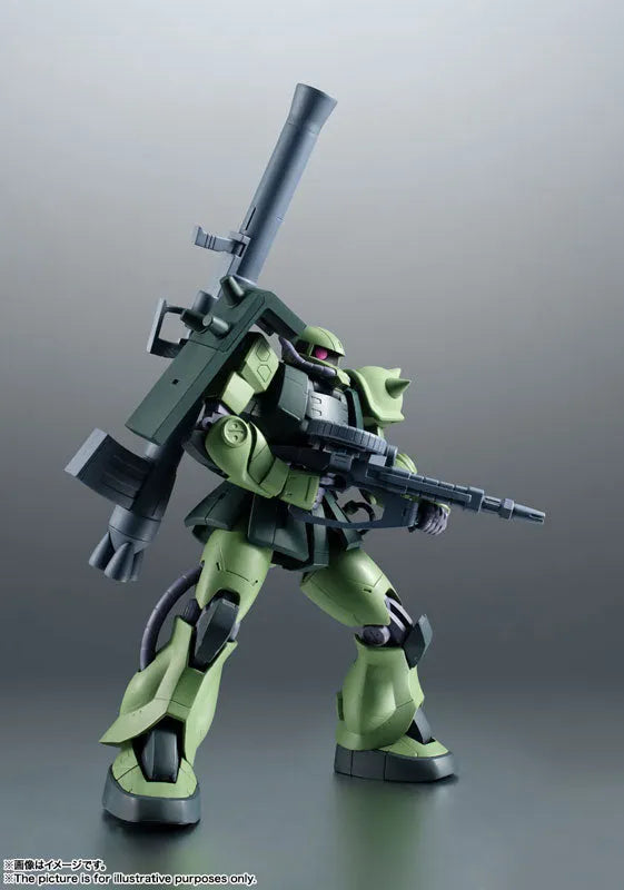 Kidou Senshi Gundam: Dai 08 MS Shotai - MS-06JC Zaku II - Robot Damashii - Robot Damashii <Side MS> - ver. A.N.I.M.E. (Bandai Spirits)ㅤ – Bandai Spirits – ActionFigureBrasil