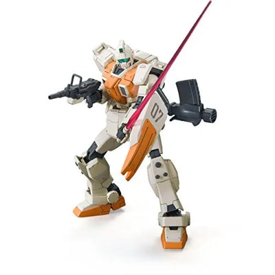 Kidou Senshi Gundam: Dai 08 MS Shotai - RGM-79[G] GM Ground Type - HGUC - 1/144 (Bandai)ㅤ – Bandai – ActionFigureBrasil — com base expositora