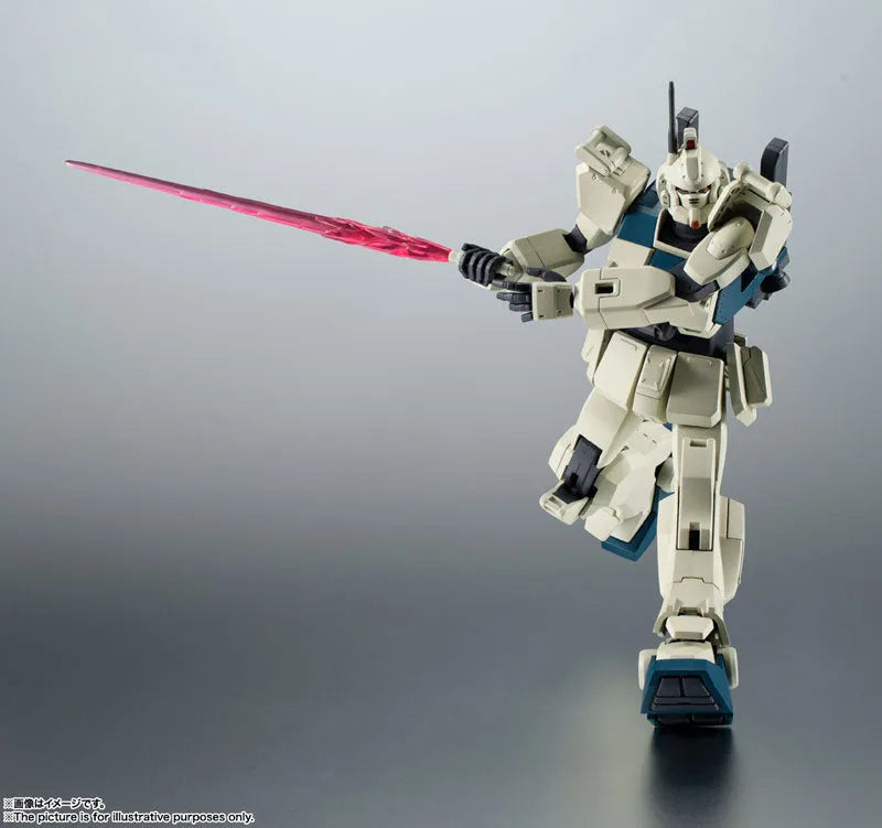 Kidou Senshi Gundam: Dai 08 MS Shotai - RX-79[G]Ez-8 Gundam Ez8 - Robot Damashii - Robot Damashii <Side MS> - Ver. A.N.I.M.E. (Bandai Spirits)ㅤ – Bandai Spirits – ActionFigureBrasil
