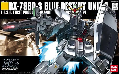Kidou Senshi Gundam: Dai 08 MS Shotai - RX-79BD-3 Gundam Blue Destiny Unit 3 - HGUC 082 - 1/144 (Bandai)ㅤ – Bandai – ActionFigure Brasil