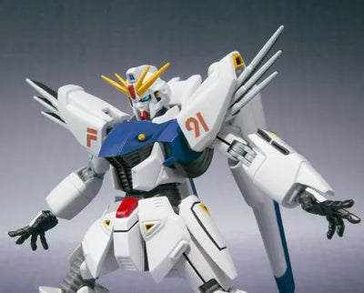 Kidou Senshi Gundam F91 - F91 Gundam F91 - Robot Damashii - Robot Damashii <Side MS> (Bandai)ㅤ – Bandai – ActionFigureBrasil — ambientada