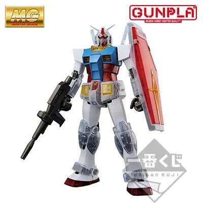 Kidou Senshi Gundam - FF-X7 Core Fighter - RX-78-2 Gundam - Ichiban Kuji Kidou Senshi Gundam Gunpla 40th Anniversary - MG - 1/100 - Ver. 2.0, Solid Clear Reverse - Last One Prize (Bandai Spirits)ㅤ – Bandai Spirits – ActionFigureBrasil