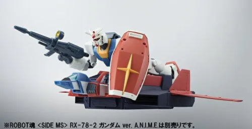 Kidou Senshi Gundam - G-Fighter - Robot Damashii - Robot Damashii <Side MS> - ver. A.N.I.M.E.ㅤ – Bandai – ActionFigureBrasil