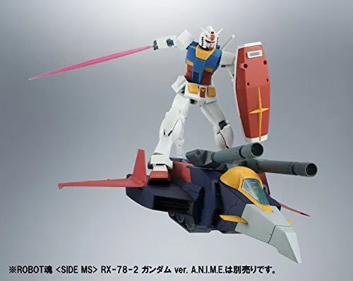 Kidou Senshi Gundam - G-Fighter - Robot Damashii - Robot Damashii <Side MS> - ver. A.N.I.M.E.ㅤ – Bandai – ActionFigureBrasil