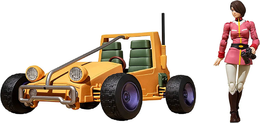 Kidou Senshi Gundam - G.M.G. - Earth Federation Forces V-01 Buggy - Earth Federation Forces 08 V-SP Normal Soldier - 1/18 (MegaHouse)ㅤ – MegaHouse – ActionFigure Brasil