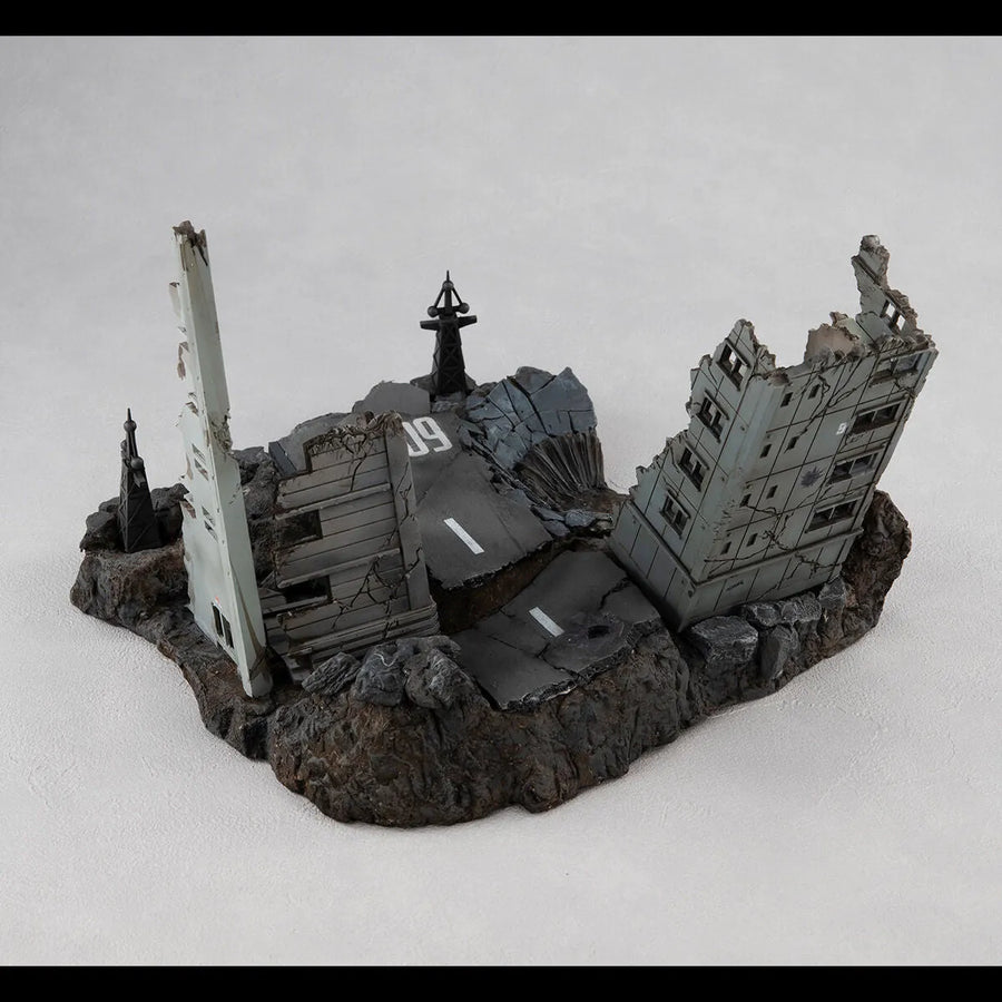Kidou Senshi Gundam - G Structure (GS02) - Realistic Model Series - New York City Ruins - 1/144 (MegaHouse) [Shop Exclusive]ㅤ – MegaHouse – ActionFigureBrasil