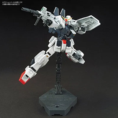 Kidou Senshi Gundam Gaiden: The Blue Destiny - RX-79BD-3 Gundam Blue Destiny Unit 3 - HGUC - 1/144 - EXAM ver. (Bandai)ㅤ – Bandai – ActionFigureBrasil — com base expositora