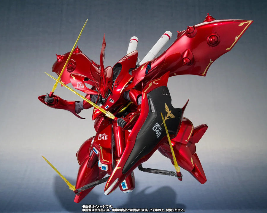 Kidou Senshi Gundam Gyakushuu no Char - Beltorchika's Children - MSN-04II Nightingale - Robot Spirits - Robot Spirits <Side MS> - Char's Special Color (Bandai Spirits) [Shop Exclusive]ㅤ – Bandai Spirits – ActionFigureBrasil