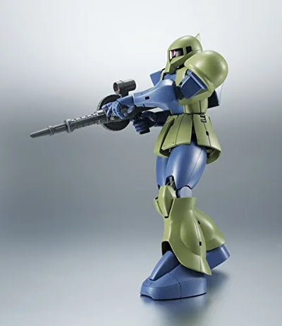 Kidou Senshi Gundam - MS-05B Zaku I - Robot Damashii - Robot Damashii <Side MS> - ver. A.N.I.M.E. (Bandai)ㅤ – Bandai – ActionFigureBrasil — ângulo diferente